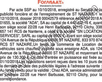 Contenu publication