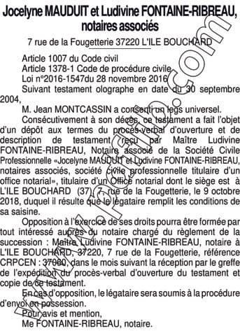 Contenu publication
