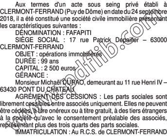 Contenu publication