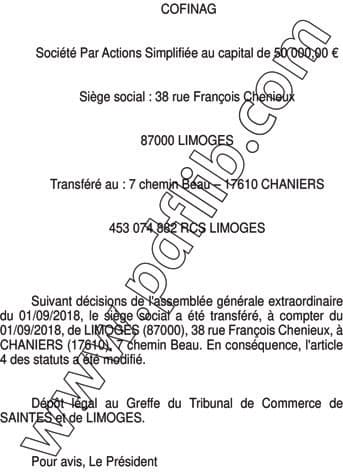 Contenu publication