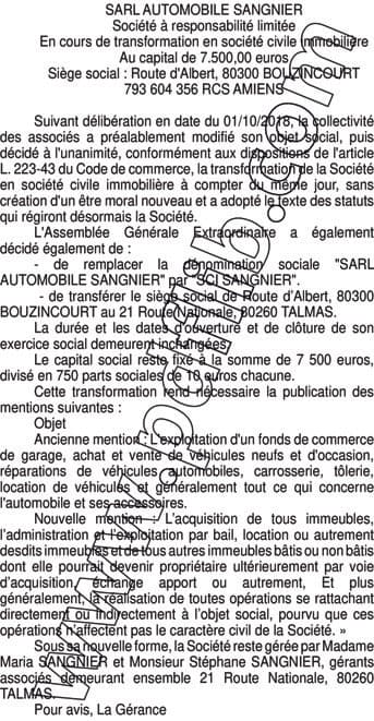 Contenu publication