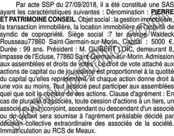 Contenu publication