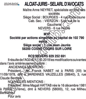 Contenu publication