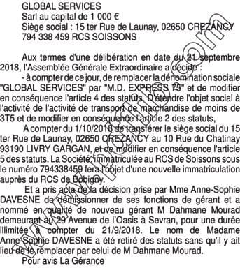 Contenu publication