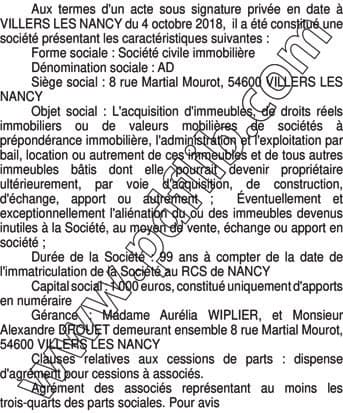 Contenu publication