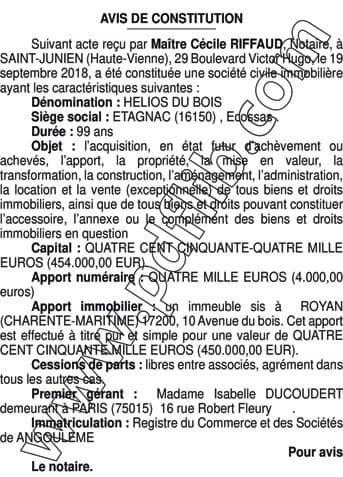 Contenu publication