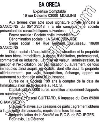 Contenu publication