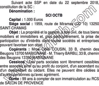 Contenu publication