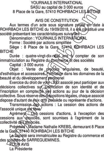 Contenu publication