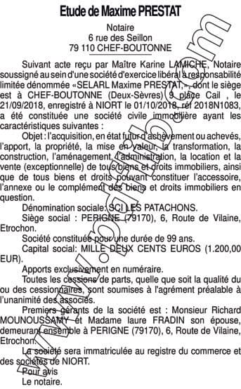 Contenu publication