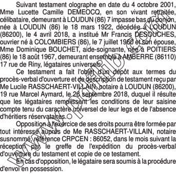 Contenu publication