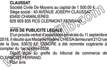 Contenu publication