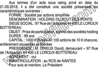 Contenu publication