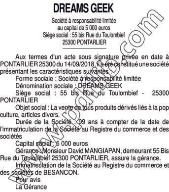 Contenu publication