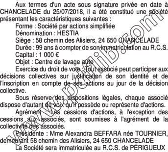 Contenu publication