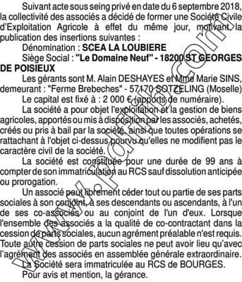 Contenu publication