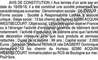 Contenu publication