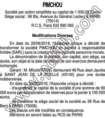 Contenu publication