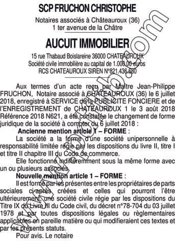Contenu publication