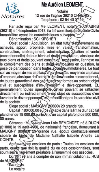 Contenu publication