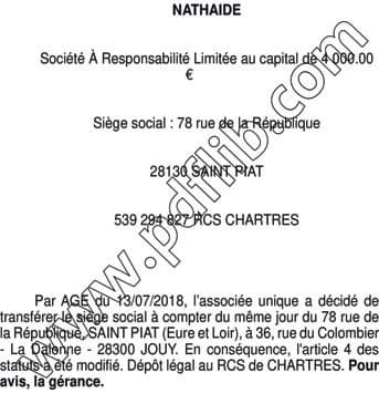 Contenu publication
