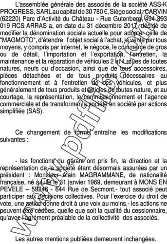 Contenu publication