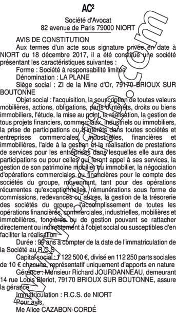 Contenu publication