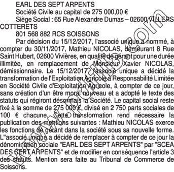 Contenu publication