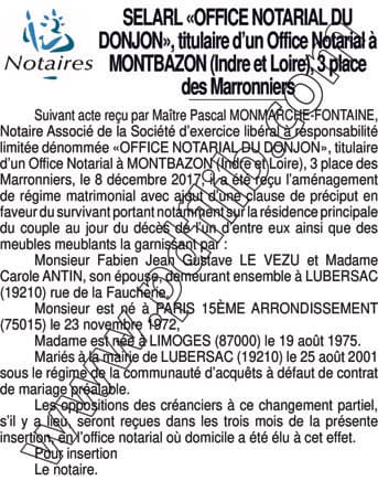 Contenu publication