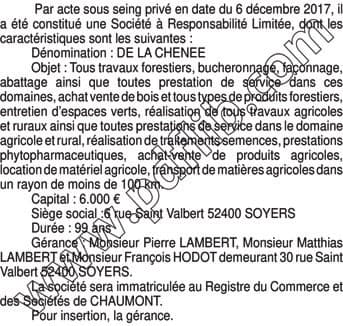 Contenu publication