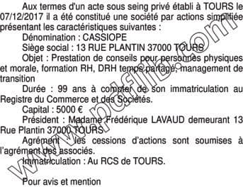 Contenu publication