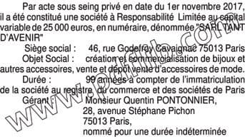 Contenu publication