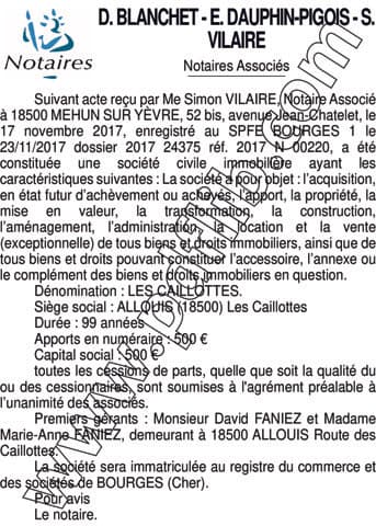 Contenu publication
