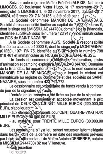 Contenu publication