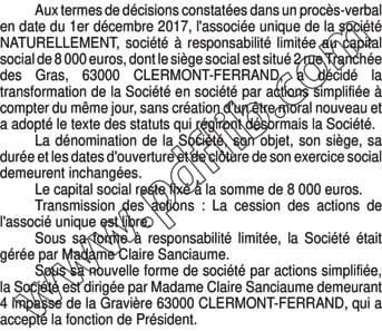 Contenu publication
