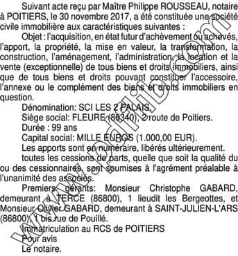 Contenu publication