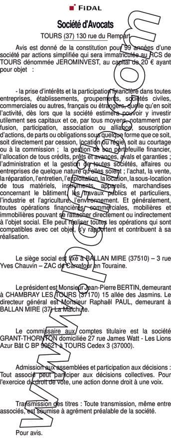 Contenu publication