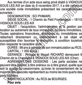 Contenu publication