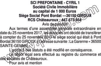 Contenu publication