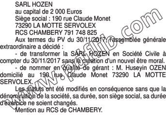 Contenu publication