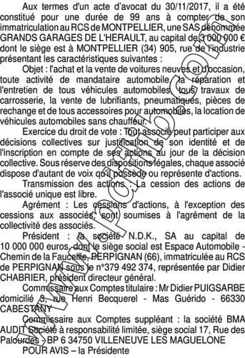 Contenu publication