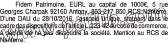 Contenu publication