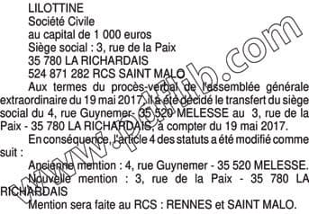 Contenu publication
