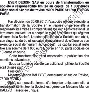 Contenu publication