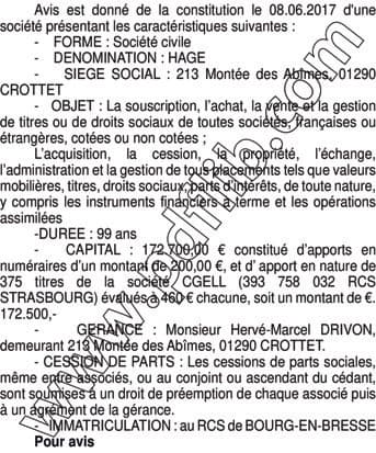 Contenu publication