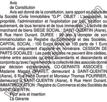 Contenu publication