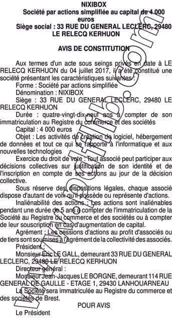 Contenu publication