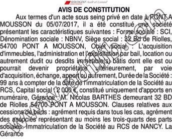 Contenu publication