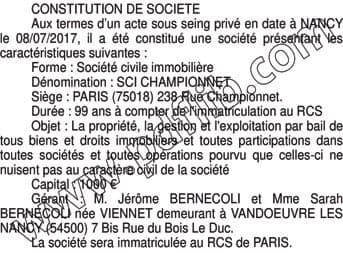Contenu publication
