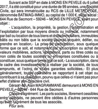 Contenu publication